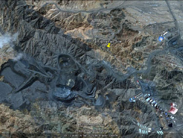 Tianjanshan gold mine, Qinghai, operated by Canadian company El Dorado